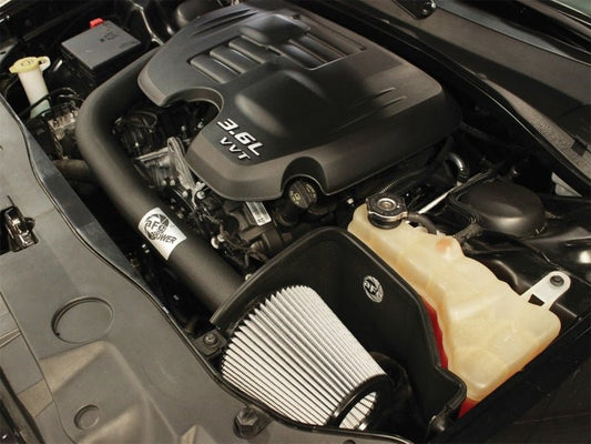aFe - aFe MagnumFORCE Intakes Stage-2 Pro DRY S 11-13 Dodge Challenger/Charger/Chrysler 300 V6 3.6L (blk) - Demon Performance