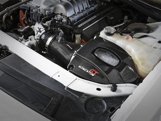 aFe - aFe Momentum GT Black Series Carbon Fiber CAIS 15-16 Dodge Challenger SRT Hellcat V8-6.2L (sc) - Demon Performance