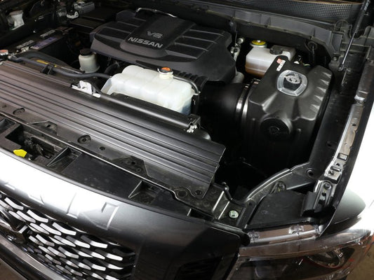 aFe - aFe Momentum HD Pro 10R Cold Air Intake System 17-19 Nissan Titan XD V8-5.6L - Demon Performance