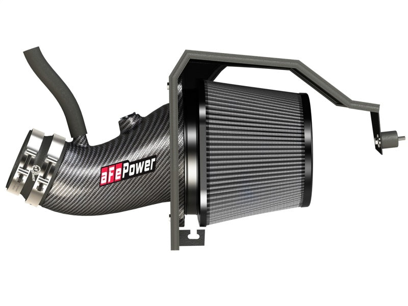 aFe - aFe POWER Magnum FORCE Carbon Fiber Stage 2 Pro Dry S CAIS - 11-18 Dodge Challenger/Charger V8-6.4L - Demon Performance