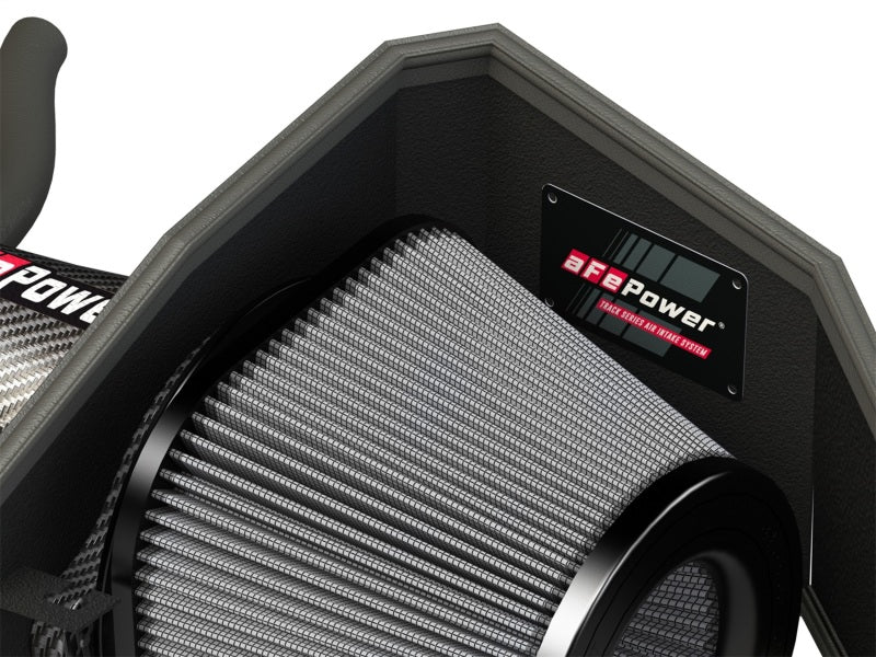 aFe - aFe POWER Magnum FORCE Carbon Fiber Stage 2 Pro Dry S CAIS - 11-18 Dodge Challenger/Charger V8-6.4L - Demon Performance
