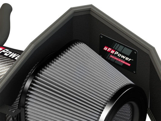 aFe - aFe POWER Magnum FORCE Carbon Fiber Stage 2 Pro Dry S CAIS - 11-18 Dodge Challenger/Charger V8-6.4L - Demon Performance