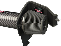 aFe - aFe POWER Magnum FORCE Carbon Fiber Stage 2 Track Series Pro Dry S CAIS - 11-18 Dodge Challenger V8 - Demon Performance