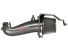aFe - aFe POWER Magnum FORCE Carbon Fiber Stage 2 Track Series Pro Dry S CAIS - 11-18 Dodge Challenger V8 - Demon Performance