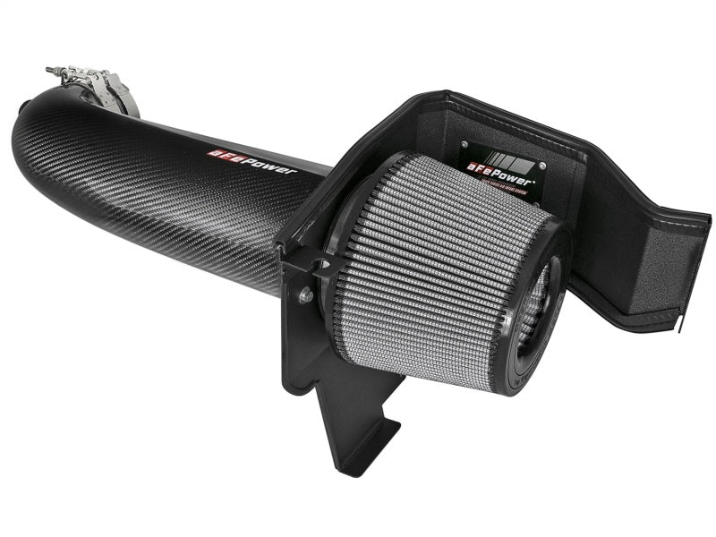 aFe - aFe POWER Magnum FORCE Carbon Fiber Stage 2 Track Series Pro Dry S CAIS - 11-18 Dodge Challenger V8 - Demon Performance