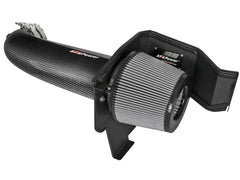aFe - aFe POWER Magnum FORCE Carbon Fiber Stage 2 Track Series Pro Dry S CAIS - 11-18 Dodge Challenger V8 - Demon Performance