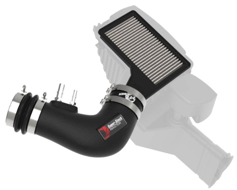 aFe - aFe Super Stock Induction System Pro Dry S Media 15-17 Ford Mustang V6-3.7L - Demon Performance