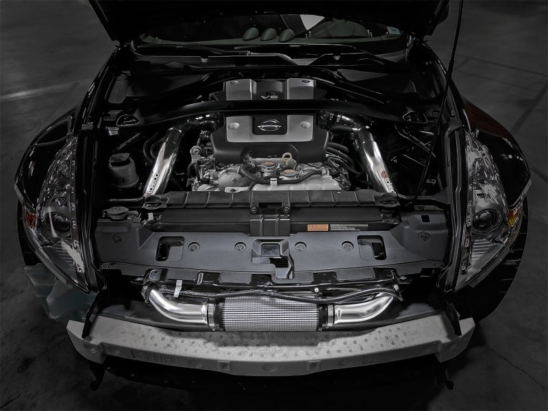 aFe - aFe Takeda Intake Stage-2 Polished Pro DRY S 09-17 Nissan 370Z V6 3.7L - Demon Performance