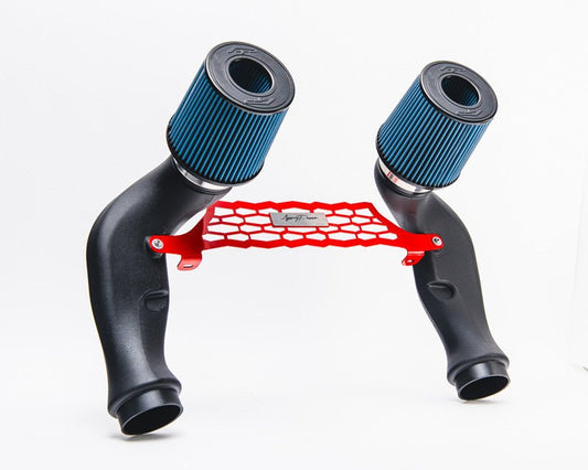 Agency Power - Agency Power 18-19 Polaris RZR RS1 High Flow Air Intake Kit - Red Cross Brace - Demon Performance