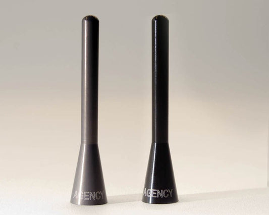 Agency Power - Agency Power Universal Billet Shorty Antenna - Black - Demon Performance