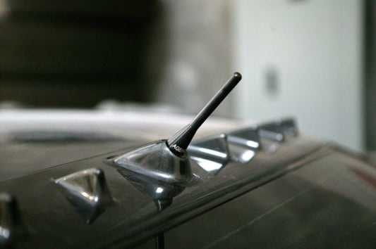 Agency Power - Agency Power Universal Billet Shorty Antenna - Black - Demon Performance