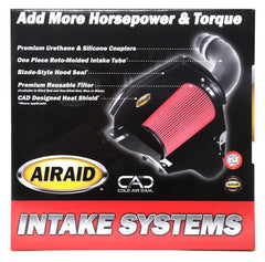 Airaid - Airaid 11-14 Dodge Charger/Challenger MXP Intake System w/ Tube (Oiled / Red Media) - Demon Performance