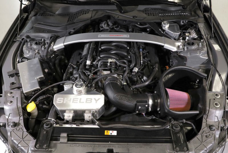 Airaid - Airaid 16-18 Ford Mustang Shelby GT 350 5.2L V8 Intake System (Dry / Red Media) - Demon Performance