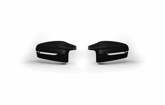 Akrapovic - Akrapovic 2021+ BMW (G87) M2, (G80) M3 &amp; (G82) M4 Mirror Cap Set- Matte Carbon - Demon Performance