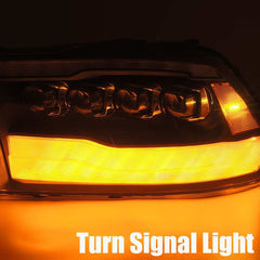 AlphaRex - AlphaRex 09-18 Dodge Ram 1500HD NOVA LED Projector Headlights Plank Style Design Alpha Black w/DRL - Demon Performance