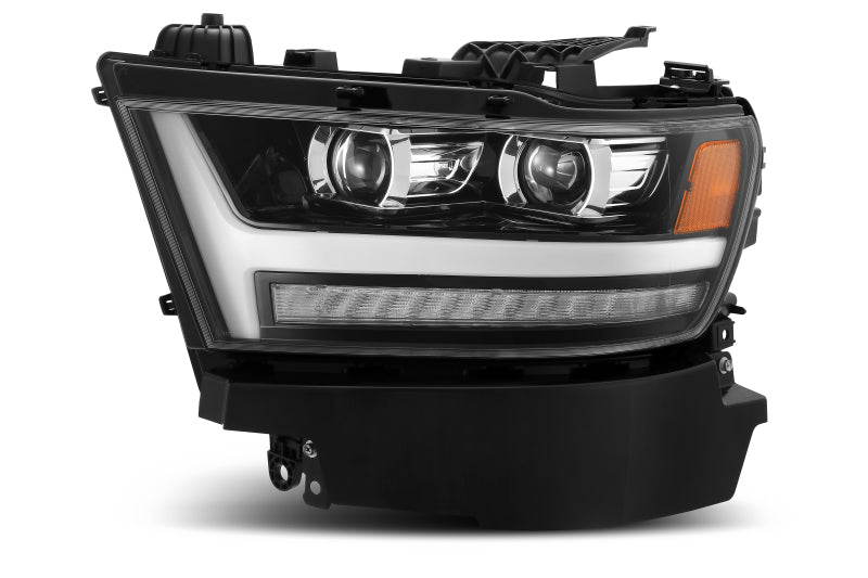 AlphaRex - AlphaRex 19-20 Ram 1500HD PRO-Series Proj Headlights Plnk Style Jet Blk w/Activ Light/Seq Signal/DRL - Demon Performance