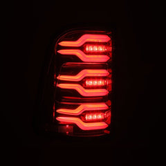 AlphaRex - AlphaRex 19-21 Dodge Ram 1500 Luxx-Series LED Tail Lights Alpha-Black w/Activ Light/Seq Signal - Demon Performance