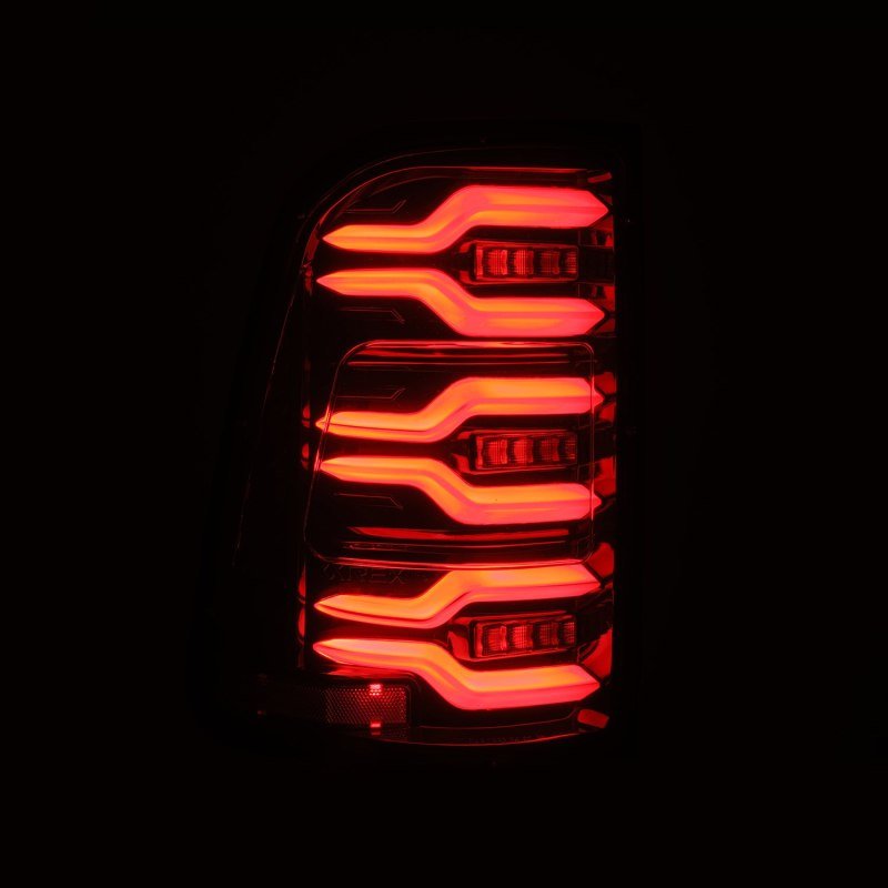 AlphaRex - AlphaRex 19-21 Dodge Ram 1500 Luxx-Series LED Tail Lights Alpha-Black w/Activ Light/Seq Signal - Demon Performance