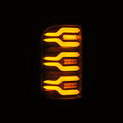 AlphaRex - AlphaRex 19-21 Dodge Ram 1500 Luxx-Series LED Tail Lights Black w/Activ Light/Seq Signal - Demon Performance