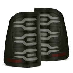 AlphaRex - AlphaRex 19-21 Dodge Ram 1500 Luxx-Series LED Tail Lights Black w/Activ Light/Seq Signal - Demon Performance