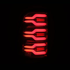 AlphaRex - AlphaRex 19-21 Dodge Ram 1500 Luxx-Series LED Tail Lights Black/Red w/Activ Light/Seq Signal - Demon Performance