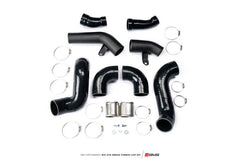 AMS - AMS Performance Nissan R35 GTR Omega Turbo Kit 3in Lower Intercooler Pipes - Demon Performance