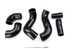 AMS - AMS Performance Nissan R35 GTR Omega Turbo Kit 3in Lower Intercooler Pipes - Demon Performance
