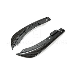 Anderson Composites - Anderson Composites 09-14 Dodge Challenger Front Bumper Canards - Demon Performance