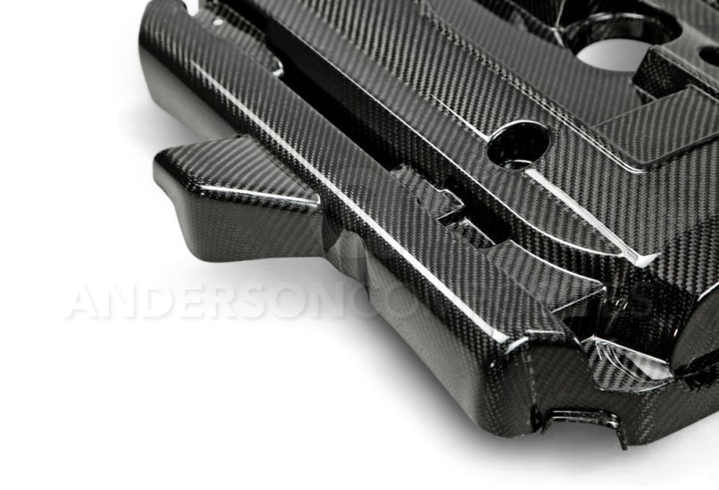 Anderson Composites - Anderson Composites 15-16 Ford Mustang Eco Boost Engine Cover - Demon Performance