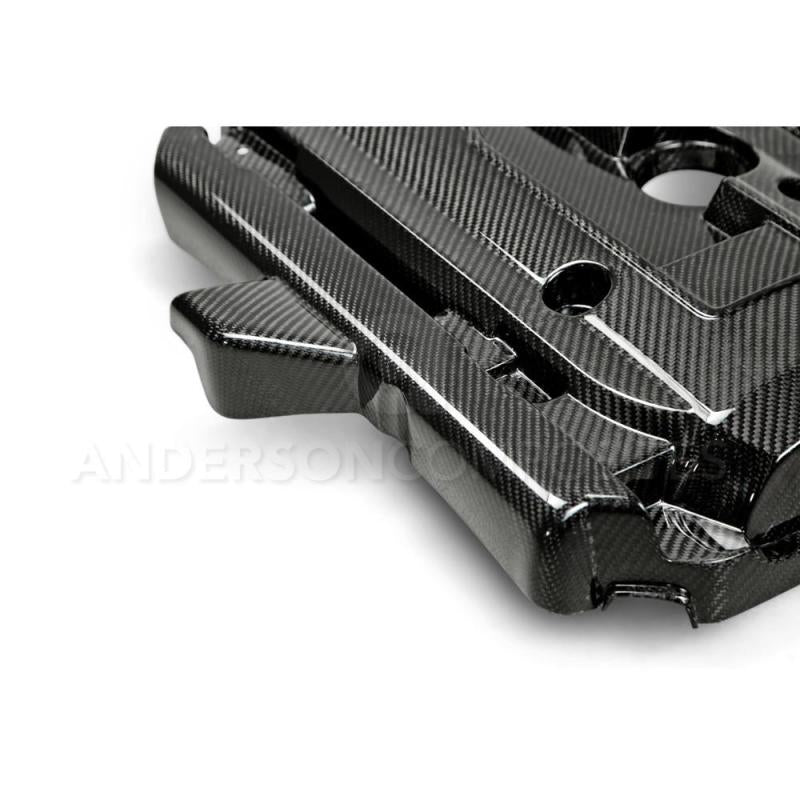 Anderson Composites - Anderson Composites 15-16 Ford Mustang Eco Boost Engine Cover - Demon Performance