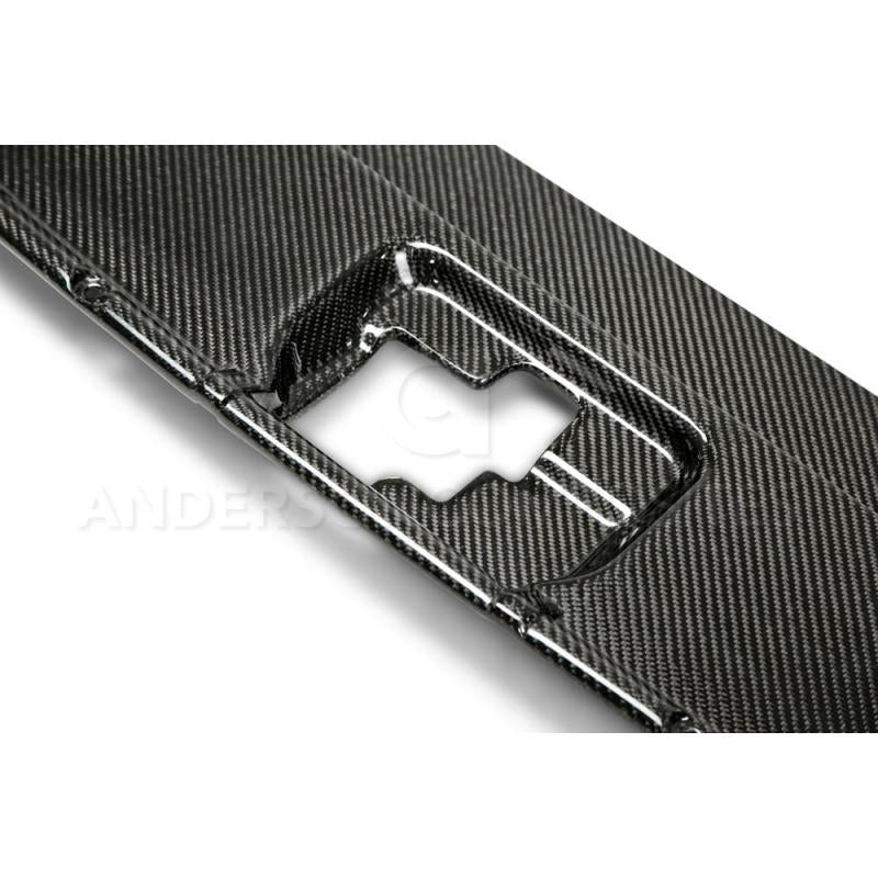 Anderson Composites - Anderson Composites 15-16 Ford Mustang Radiator Cover - Demon Performance
