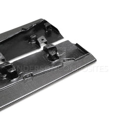 Anderson Composites - Anderson Composites 2020 Ford Mustang/Shelby GT500 Carbon Fiber Side Splitters - Demon Performance