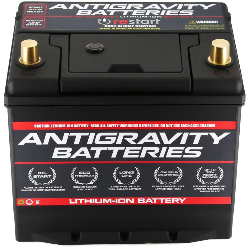 Antigravity Batteries - Antigravity Group 24 Lithium Car Battery w/Re-Start - Demon Performance