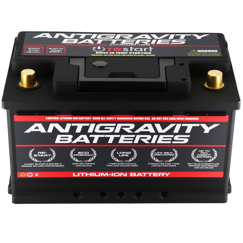 Antigravity Batteries - Antigravity H8/Group 49 Lithium Car Battery w/Re-Start - Demon Performance