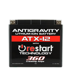 Antigravity Batteries - Antigravity YTX12 Lithium Battery w/Re-Start - Demon Performance