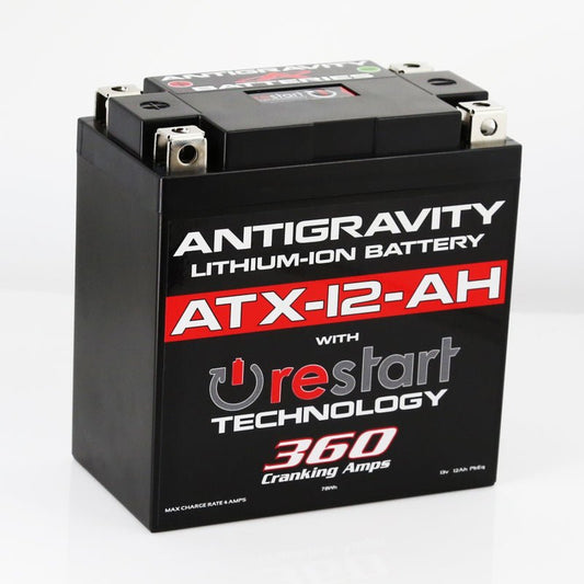 Antigravity Batteries - Antigravity YTX12B-BS Lithium Battery w/Re-Start - Demon Performance