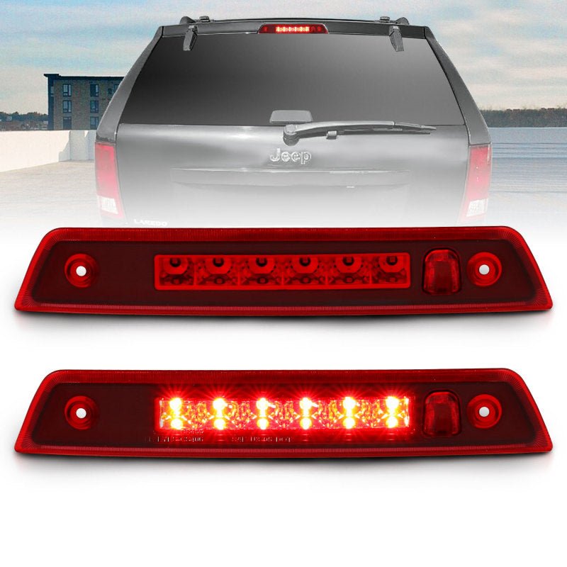 ANZO - ANZO 05-10 Jeep Grand Cherokee LED 3rd Brake Light - Red - Demon Performance