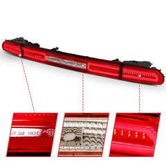 ANZO - ANZO 08-10 Dodge Challenger LED Taillights - Red/Clear w/Sequential Turn Signal - Demon Performance