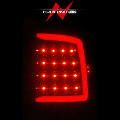 ANZO - ANZO 09-18 Dodge Ram 1500 Full LED Tailights w/ Sequential Black Housing/Smoke Lens - Demon Performance