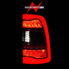 ANZO - ANZO 09-18 Dodge Ram 1500 Sequential LED Taillights Black - Demon Performance