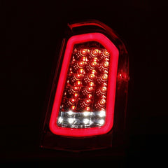 ANZO - ANZO 11-14 Chrysler 300 LED Taillights Chrome w/ Sequential - Demon Performance