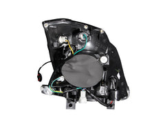 ANZO - ANZO 2003-2005 Nissan 350Z Crystal Headlights Black - Demon Performance