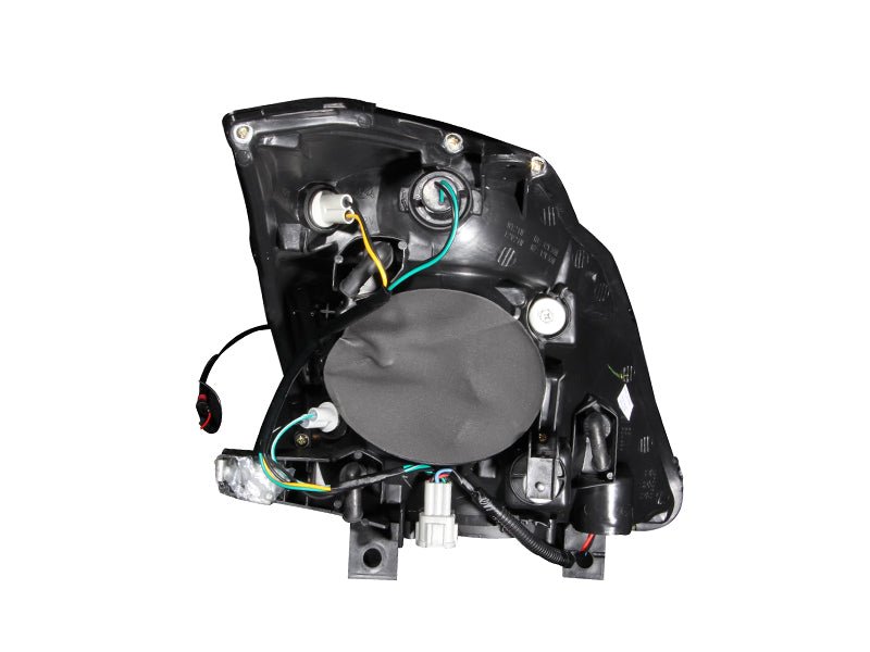 ANZO - ANZO 2003-2005 Nissan 350Z Crystal Headlights Black - Demon Performance