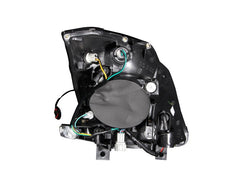 ANZO - ANZO 2003-2005 Nissan 350Z Crystal Headlights Black - Demon Performance
