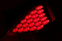 ANZO - ANZO 2003-2005 Nissan 350Z LED Taillights Red - Demon Performance