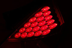 ANZO - ANZO 2003-2005 Nissan 350Z LED Taillights Red - Demon Performance