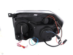 ANZO - ANZO 2005-2007 Dodge Magnum Projector Headlights Chrome - Demon Performance