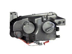 ANZO - ANZO 2006-2010 Dodge Charger Projector Headlights w/ Halo Chrome - Demon Performance