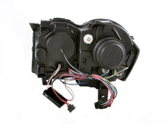 ANZO - ANZO 2008-2010 Jeep Grand Cherokee Projector Headlights w/ Halo Black (CCFL) - Demon Performance