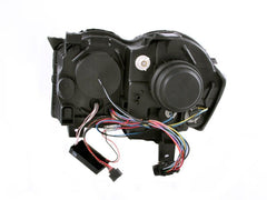 ANZO - ANZO 2008-2010 Jeep Grand Cherokee Projector Headlights w/ Halo Black (CCFL) - Demon Performance